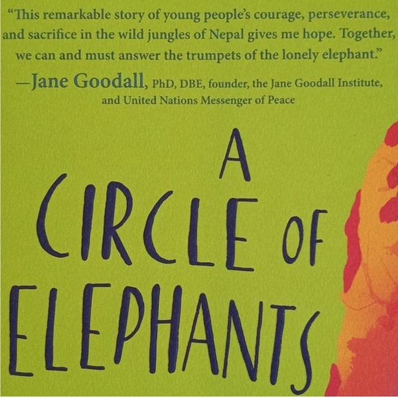 “A Circle Of Elephants" A Novel by Eric Dinerstein by Disney Hardback Book - Picture 5 of 15